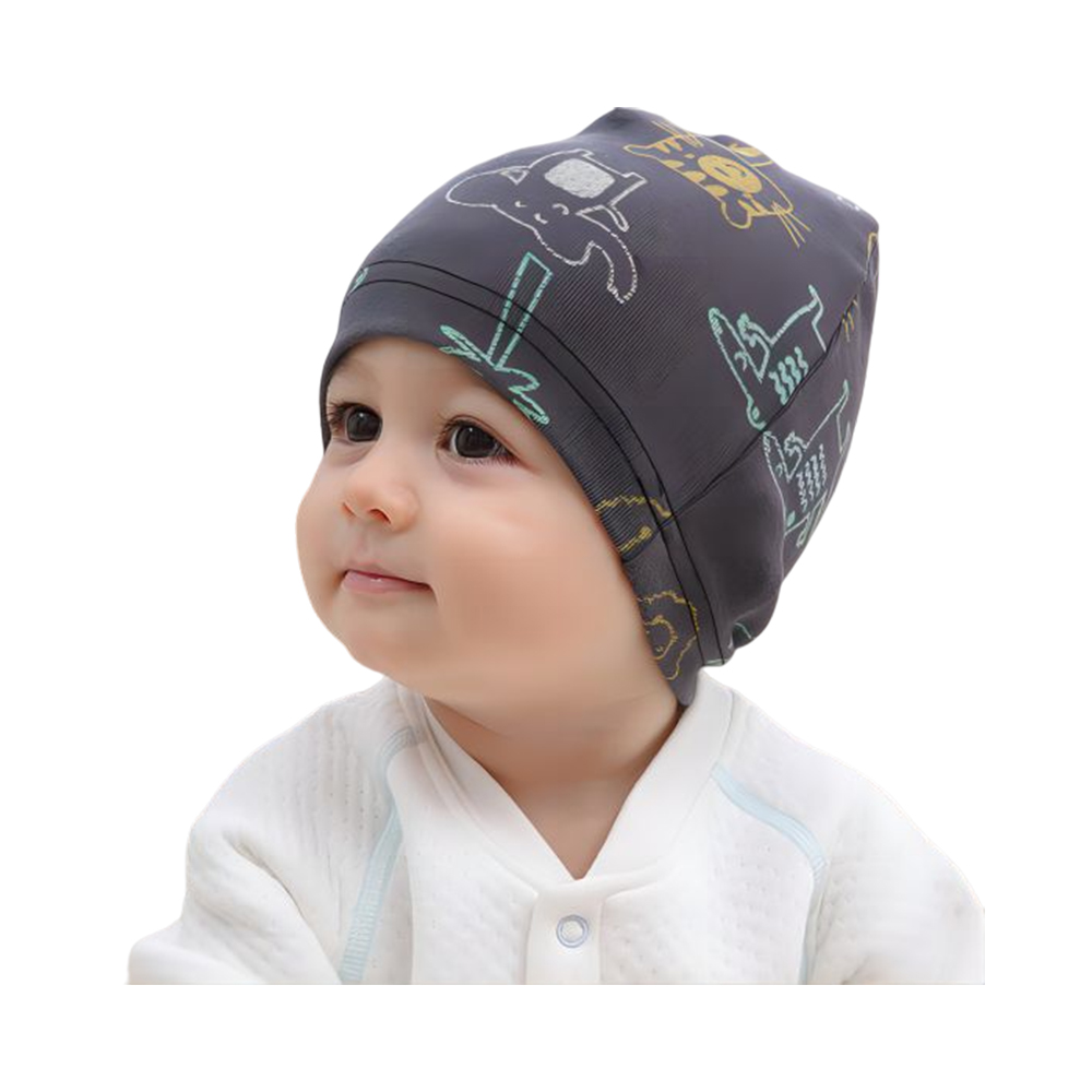 Topi Beanie Bayi Uniseks Katun 100% Topi Anak Balita Bayi Topi Rajut Lucu Lembut Beanie Pembibitan